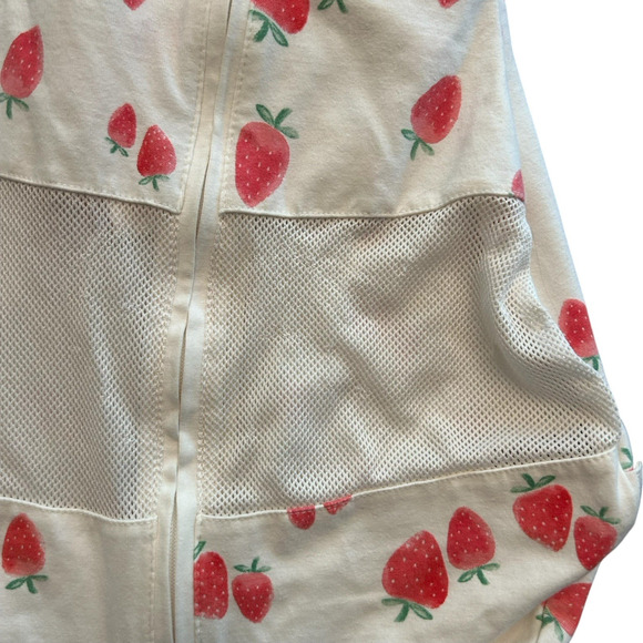 Happiest Baby Snoo Sack Sleep Sack Ivory Strawberries Size Small Baby Girl - Picture 3 of 10